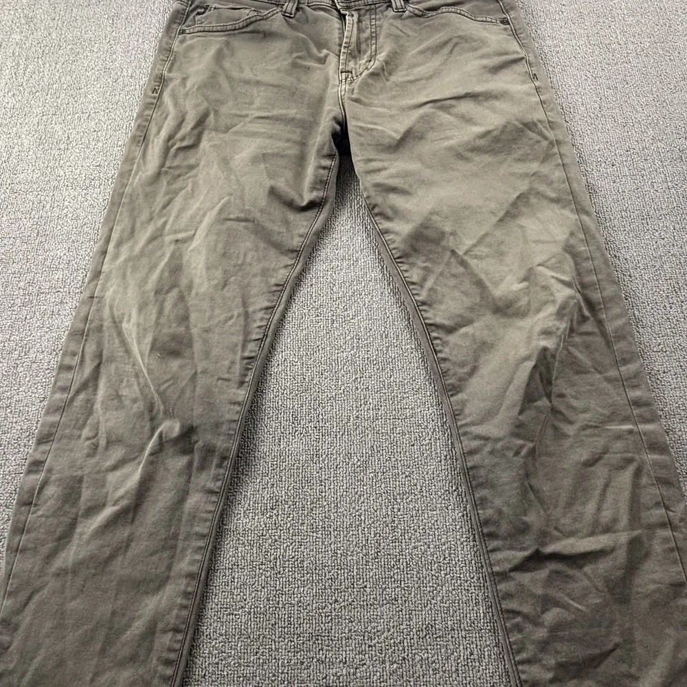 AG Adriano Goldschmeid Pants Adult Size 29W 29L Green Jeans Trouser Casual Men's